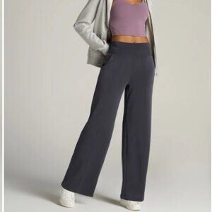 AMERICAN TALL SOFT MOTION WIDE LEG ULTRA HIGH RISE PANT IN CHARCOAL RINSE (NWT)